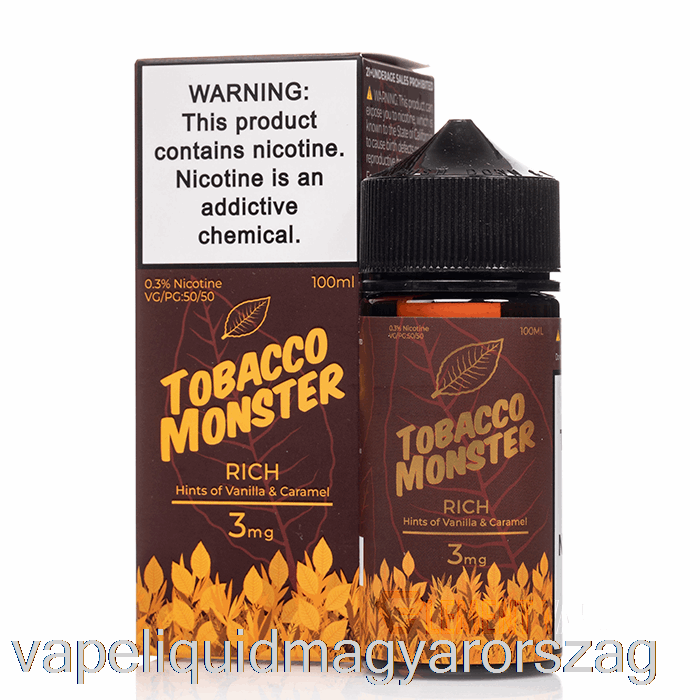 Rich - Tobacco Monster - 100ml 18mg Vape Folyadék